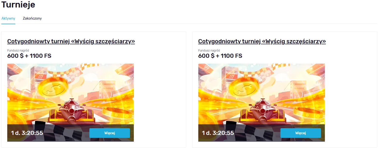 Twój start w Fontan Casino: 100 zł bez wpłaty